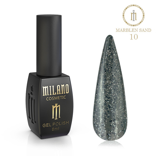 Гель-лак Milano 8ml (MARBLEN SAND) №10