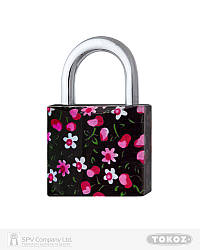 Замок висячий Tokoz cherry_40 3key tk1_m nr_shackle 22мм 6,2мм