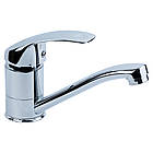 Змішувач SD Ø40 для кухні гусак прямий 150 мм на шпильці TAU SD-2B143C (9804120)