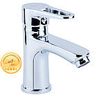 Змішувач HK Ø35 для раковини литий на гайці AQUATICA HK-1A130C (9732000)