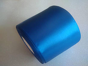 7.5 см стрічка атласна колір синій