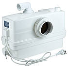 Станція каналізаційна 0.6 кВт Hmax 8.5 м Qmax 110 л/хв 3 входи + фронтальний вхід 90 мм LEO 3.0 WC601A (776914)
