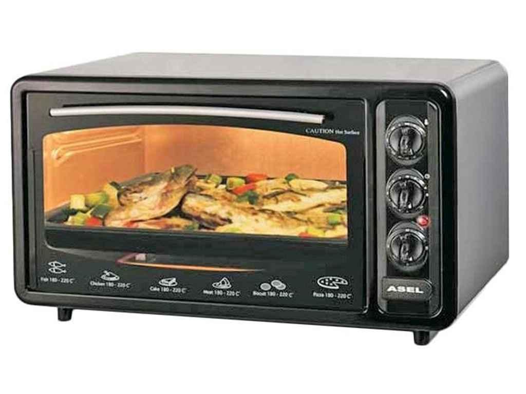 Електродуховка з тайм. (1300Вт) 40л (сіра) ТМ ASEL, фото 1