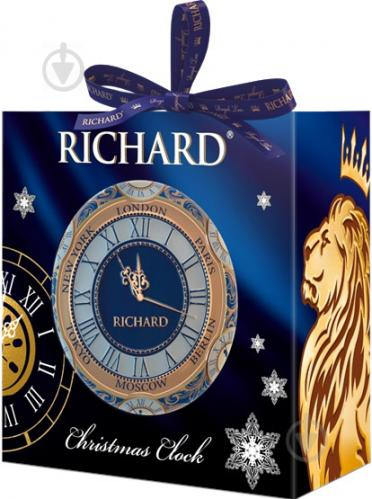 Чай Richard Royal Christmas Clock / Різдвяний годинник з/б, 20г