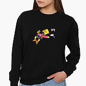 Світшот, реглан, кофта Не сьогодні (Not Today), світшот з принтом Прикольні написи