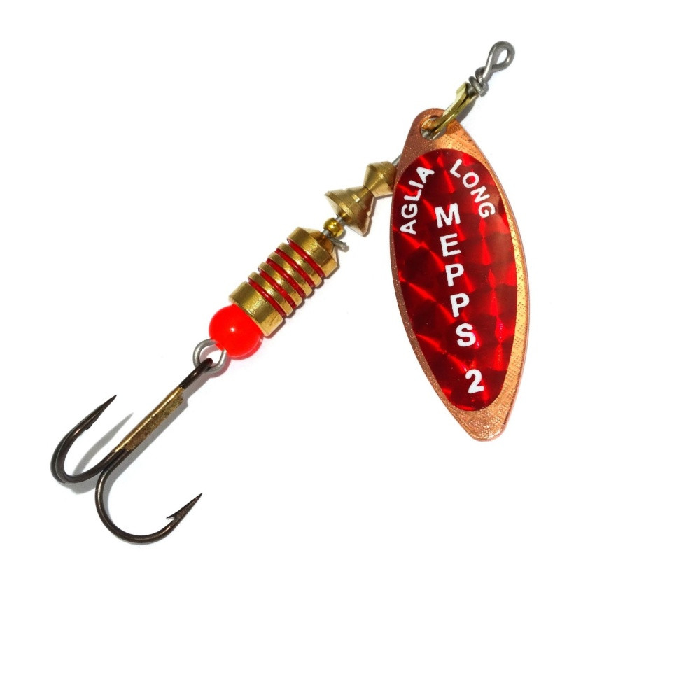 Блешня Mepps Aglia Long Redbow copper 1 4.5 гр (30 235 001)