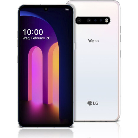 Смартфон LG V60 ThinQ 5G 8/128GB Classy White