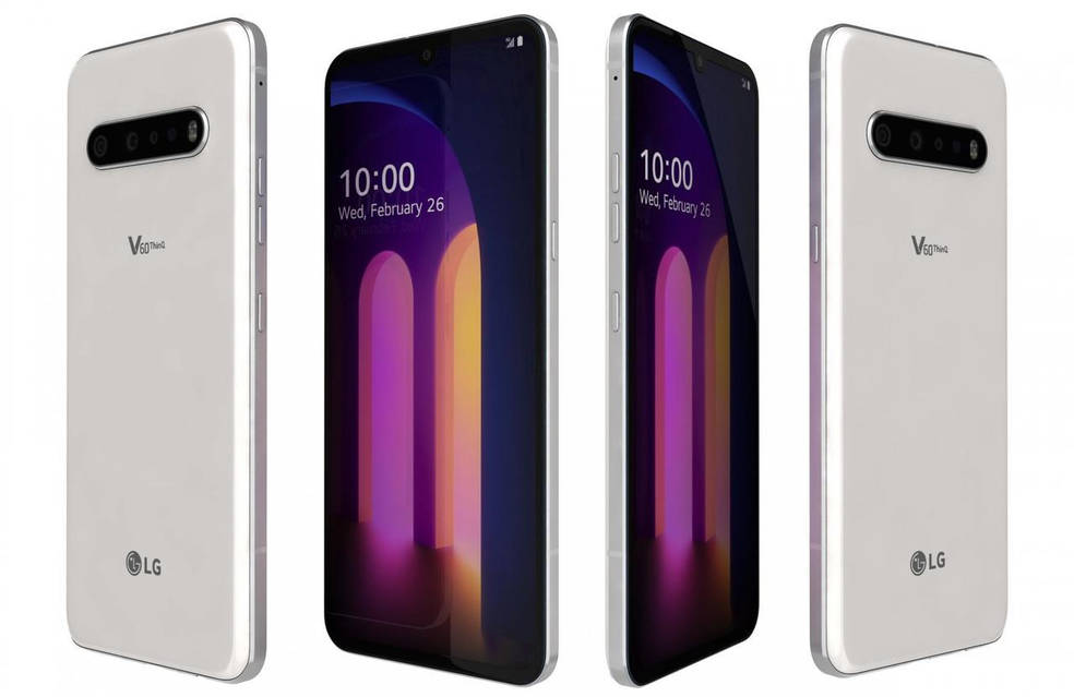 Смартфон LG V60 ThinQ 5G 8/128GB Classy White: продаж, ціна у