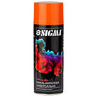 Емаль аерозольна акрилова 400 мл RAL 2004 жовтогарячий глянець SIGMA (2737031)