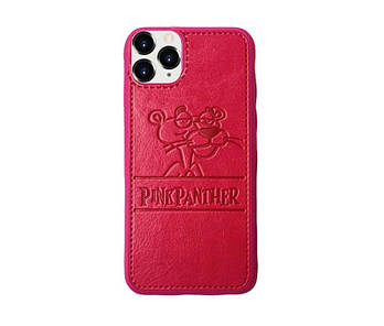 Чохол Disney case для iPhone 11 Pro Red (02) Pink Panther