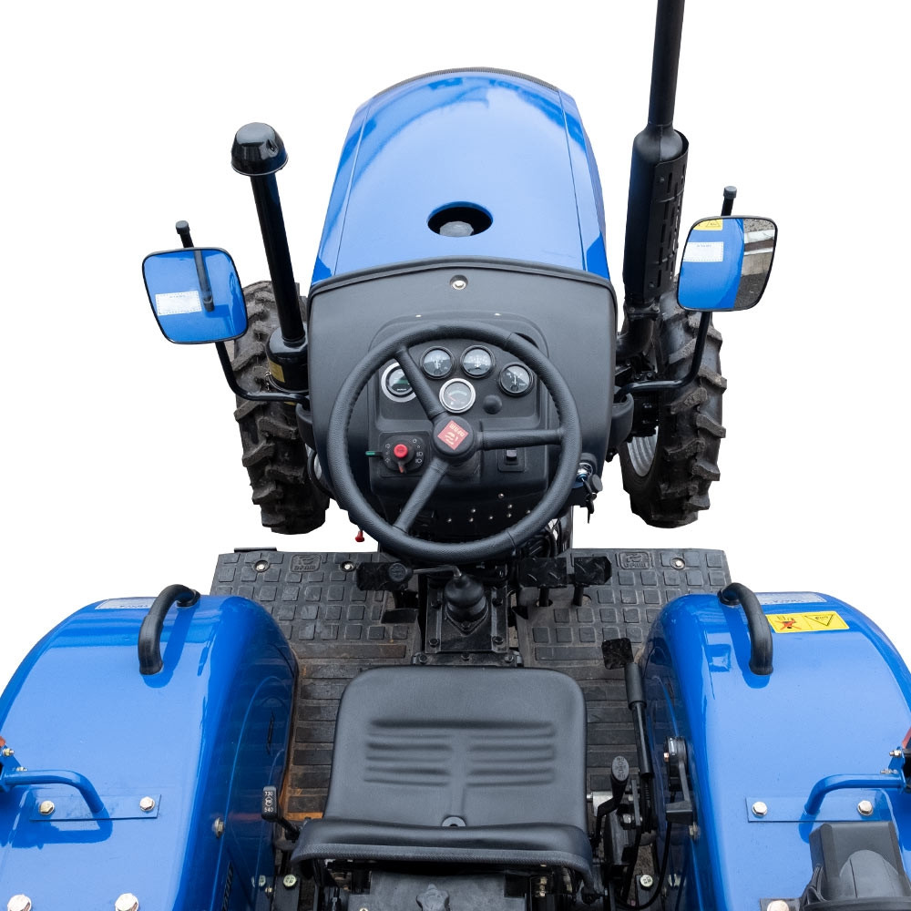 Трактор DONGFENG 244DH 4х4 (гідропідсилювач керма, колеса 6.00-16/9.5-24) - фото 6 - id-p1108689014