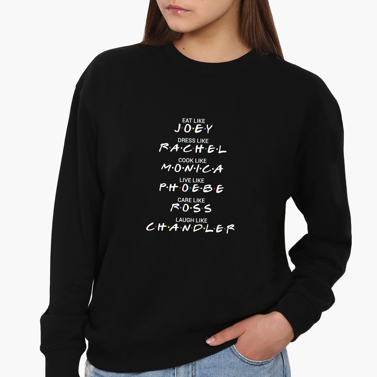 Світшот, реглан, кофта Друзі (Friends), світшот з принтом Фільми, фото 1