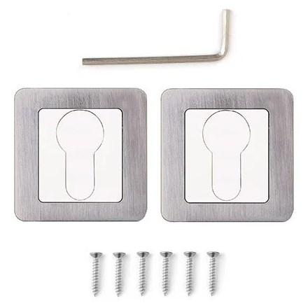 Накладка під циліндр Code Deco DP-C-22-CRM/CR (UA) (00030071), фото 1