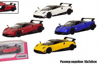 Модель легкова 5" KT5400W Pagani Huayra BC, метал, інерція, відкр. дв. (KT5400W)