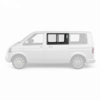 Бокове скло VW T5 (03-) Переднє салонне Праве роздвижний блок на (Фольксваген Т5)