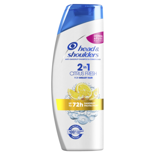 Шампунь проти лупи Head & Shoulders Цитрусова свіжість 400мл