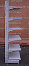 Торгові пристінні (односторонні) стелажі «Колумб», 200х65 см., кремові, Б/у, фото 6