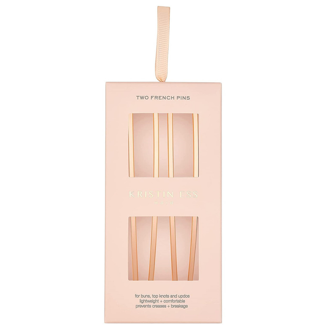 Комплект французьких шпильок для волосся Kristin Ess French Pin Set Rose Gold