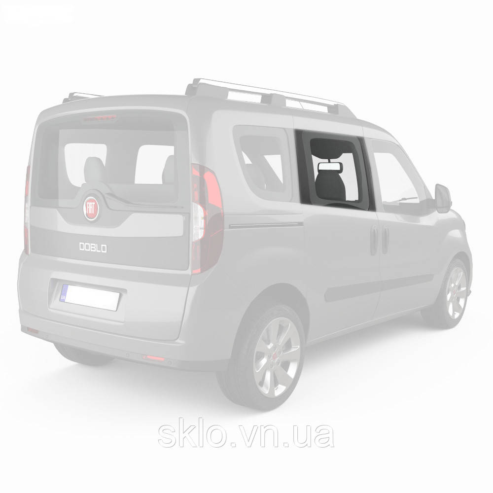 Бокове скло Opel Combo D (10) Переднє салонне Праве (Опель Комбо Д)