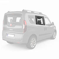 Бічне скло Opel Combo D (11-17) Переднє салонне Праве (Опель Комбо Д)