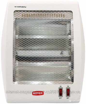 Обігрівач кварцовий (інфрачервоний) ROTEX (800Вт RAS15-H), фото 2