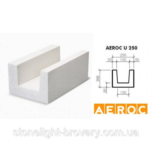 U-блок АЕРОК 200х200х500