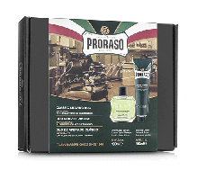 Набір для гоління подарунковий Proraso Classic Shaving Duo Green Line Cream and Lotion