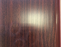 Двери гармошка Vinci Decor Dark Mahogany межкомнатные глухие