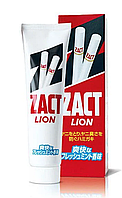 Японская зубная паста Lion «ZACT» для удаления никотинового налета и устранения запаха табака 150 g