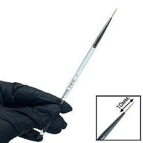 Пензлик OPI  №1. 10мм для дизайну нігтів. Для малювання дрібних деталей.