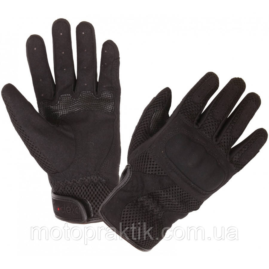 Modeka Mesh Lady Gloves Black, DXS Мотоперчатки жіночі літні з захистом