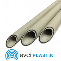 Труба полипропиленовая EVCI OVI FIBER PIPE со стекловолокном D50, Турция