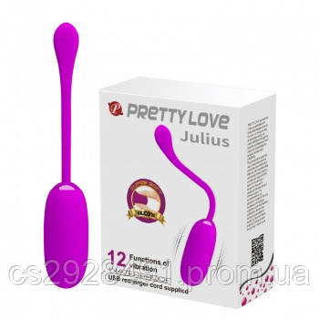 Віброяйце - Pretty Love Julius Vibrating Egg Pink