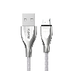 USB кабель Kaku KSC-038 USB - Micro USB 1m - Silver, фото 3