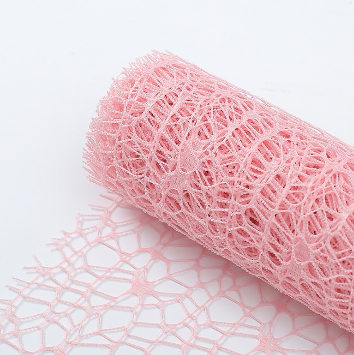 Сітка флориста рожева (50 см х 5 ярдів)