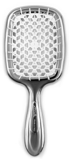 Щітка для волосся Superbrush Janeke срібло біла серединка, фото 1