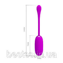 Віброяйце - Pretty Love Julius Vibrating Egg Pink, фото 3