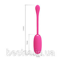 Віброяйце - Pretty Love Julius Vibrating Egg Pink, фото 4