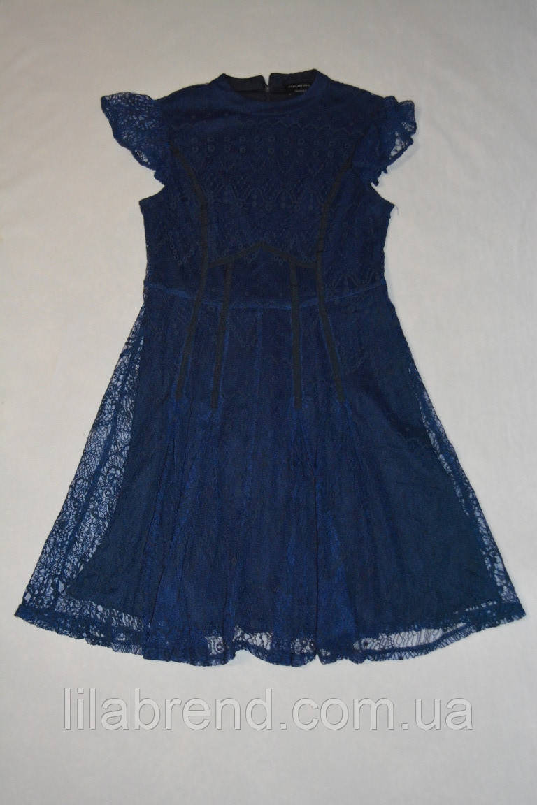 Красиве синє гіпюрове плаття Esmara Німеччина Розмір 46