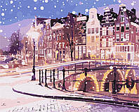 Картины по номерам - Сказка зимнего Амстердама GX52739 Брашми