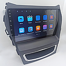 Штатна магнітола Android Hyundai Santa Fe 2013-2017, Автомагінтола 2DIN 2/32, навігатор, автомагнітола з андроїд, фото 2