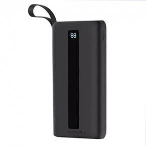 Повербанк XO PR103 10000mAh Li-pol 2USB 2A LCD Black, фото 2