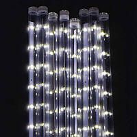 Гирлянда светодиодная уличная С 31320 "Сосулька" (50) 320 лампочек, длина провода 3 метра, 8 плафонов, длина