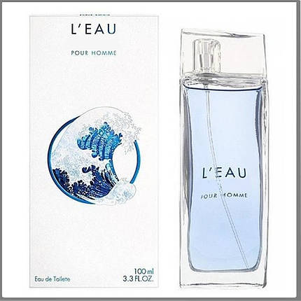 Kenz❀ L'eau Par Pour Homme туалетная вода 100 ml. (Чоловікі Кенсfrance Л'еау Пар Пур Ом), фото 2