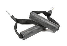 Ручки для тяги і гумових петель 2 шт (гума) чорні