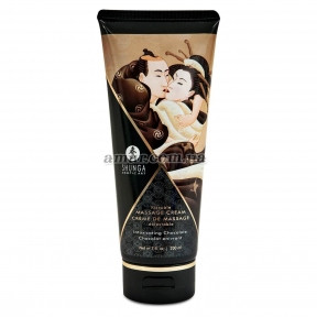 Їстівний масажний крем Shunga Kissable Massage Cream — Intoxicating Chocolate, 200 мл