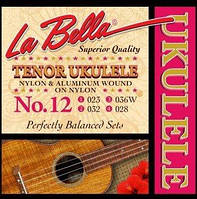 Струни для укулеле La Bella 12 Tenor Ukulele