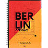 Блокнот пруж. A5 96арк. карт. "Berlin" №8032-05/Axent/(5)(50), фото 2