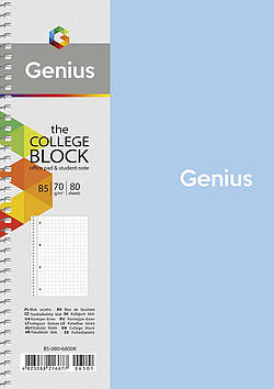 Коледж-блок B5 80арк. кліт. "Student" №B5-080-6800K/Школярик/(4)(64)