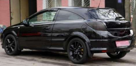 Ветровики Opel Astra G 3d 1998-2004 Cobra Tuning